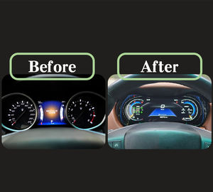 Krando 12,3 ''grupo de instrumentos de coche para <span class=keywords><strong>Maserati</strong></span> <span class=keywords><strong>Ghibli</strong></span> 2014 - 2023 Auto LCD salpicadero velocímetro Virtual Cockpit nueva actualización - Product Image 2