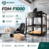Imprimante 3D FDM grand format automatique industrielle PLA neuve avec USB pour les entreprises de services de prototypage rapide