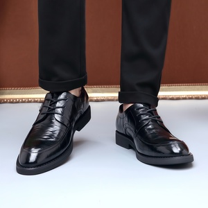 <span class=keywords><strong>Zapatos</strong></span> Derby <span class=keywords><strong>de</strong></span> Piel <span class=keywords><strong>de</strong></span> Oveja para Hombre, Diseño <span class=keywords><strong>de</strong></span> Lujo, con Cordones, Transpirables, Formales, para Oficina, Venta Directa <span class=keywords><strong>de</strong></span> Fábrica - Product Image 3