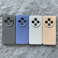Coque de téléphone TPU tendance à texture fibre de carbone T044 pour Xiaomi 17 15 14 Ultra Plus, antichoc, compatible iPhone et Android