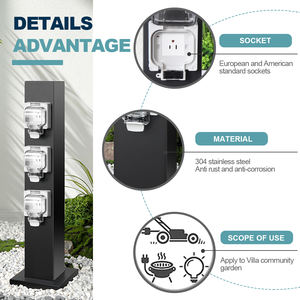 Outdoor Camping Kraftwerk für Rainy Day Courtyard Mit Auslaufs chutz und IP66 wasserdichtem Gehäuse - Product Image 3