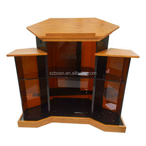 ไม้+เก้าอี้อะคริลิค แท่นโบสถ์ ขาตั้งแคมป์อะคริลิคใส - Product Image 6