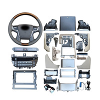 Pour Toyota Land Cruiser Prado FJ150 LC150 2010-2017, modification et mise à niveau de l'intérieur vers des kits et accessoires intérieurs 2018, pare-chocs