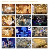 Lámpara de pie Crystal Crown para Alibaba, Título optimizado para B2B, Luz de escenario, Decoración de pasillo, Set floral, Lámpara decorativa LED con soporte