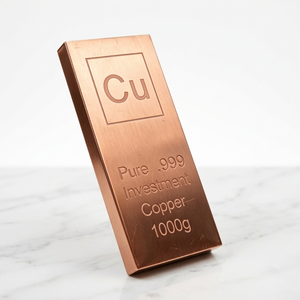 Lingote de Cobre Puro de 1KG .999 de Alta Pureza Directo de Fábrica, Servicio de Soldadura para Colección, Inversión y Regalo - Product Image 4