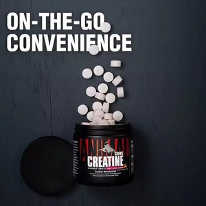 Comprimés à croquer de créatine monohydrate OEM 5g par portion, saveur raisin, extrait de Panax Notoginseng et racine d'Astragale, pour la gym et le sport - Product Image 3