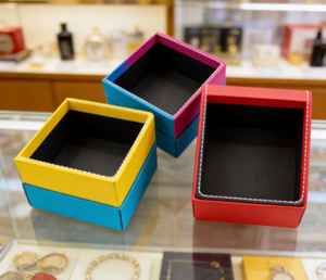 Hot Sale Protective Rectangle Watch <b>Box</b> Necklace Ring Jewelry Set Flip PU Leather Watch Gift <b>Box</b> for Packaging - Product Image 2