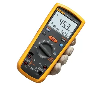 Fluke 1577 Multimeter insulasi layar LCD, resistensi 600 Megaohm 500/1000V