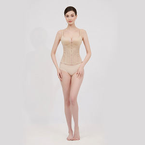 CINTURA HOURGLASS Adelgazante con cintura <span class=keywords><strong>de</strong></span> barriga ajustable con gancho <span class=keywords><strong>de</strong></span> fila ajustable Faja deportiva Fajas - Product Image 2