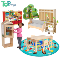 Ensemble de mobilier de classe Montessori pour l'apprentissage précoce, garderie, bibliothèque, rangement, tapis, sièges, mobilier moderne pour école maternelle, salle de bain, hôtel