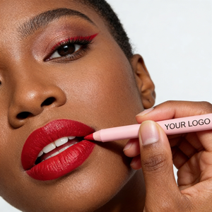 Delineador de Labios Personalizado al por Mayor con Logotipo, Lápiz Labial 2 en 1 de Larga Duración a Prueba de Agua para Marcas de Cosméticos - Product Image 2