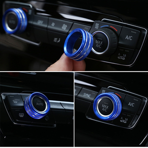 Auto Airconditioning & Audio Knoppen Trim Metaal voor BMW F30/F34/F20/F21/F46/X1/F48/X2/F39/F32/F33 1/2/3 Serie GT - Product Image 4