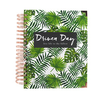 Planificateur TDAH Bien-être Soins personnels Journal positif Couverture spirale Avec stylo Organisateur personnalisé