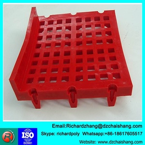 Lưới Dây thép seive uốn cong, wedge rung lưới. polyurethane đúc màn hình - Product Image 4