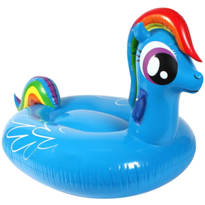 Flotteur de <span class=keywords><strong>piscine</strong></span> gonflable animaux gonflables monter sur l'eau jouets d'équitation - Product Image 6