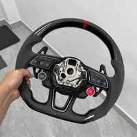 Volant en fibre de carbone directement de l'usine pour Audi A3 A4 A5 A6 C6 C7 C8 B8 B9 RS3 RS5 RS7 S3 S4 S5 Q5 Q8 TT TTS TTRS