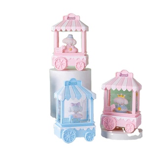 Une variété de décorations lumineuses en cristal de dessin animé, décoration de la maison, cœur de fille, lampe à vent à main, lumière chaude, neige, cadeau d'anniversaire pour étudiant - Product Image 2