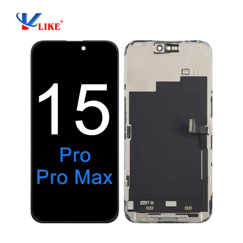 ขายส่งหน้าจอ lcd สําหรับ iPhone 15 Pro Max สําหรับ iPhone 15 Pro Max เปลี่ยนหน้าจอ lcd สําหรับ iPhone 15 LCD