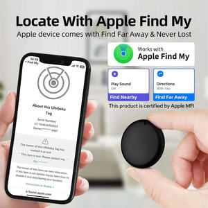 Localizador GPS inteligente de doble sistema MFI Find My para Android, rastreador de llaves, billeteras, bolsos y tarjetas, compatible con Google Find Hub - Product Image 2