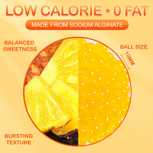 البيع المباشر أفضل سعر الأناناس ظهرت بوبا مكونات الشاي فقاعة قسط لسلسلة متاجر توريد المصنع - Product Image 4