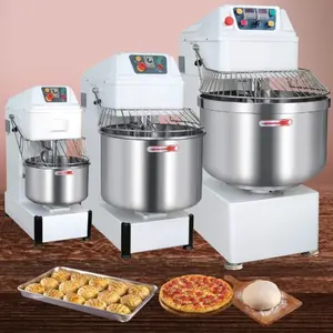 Hs Bakkerij 15Kg Meel H30 H20 Hs30 Hs40 25Kg Hs60 H130 H60 Capaciteit 20Kg Spiraal Deeg Mixer macaron 50Kg In Zuid-afrika Nigeria