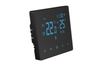 Thermostat intelligent WiFi pour chauffage électrique par le sol, commande vocale, application, PC, écran tactile LED pour usage domestique et commercial