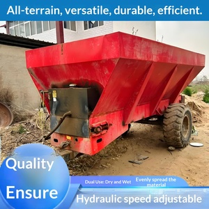 Spandiconcime Idraulico Trainato Completamente Automatico 3-8 CBM, Spandiconcime per Trattore per Letame di Bovini, Ovini e Suini - Product Image 3