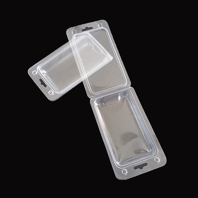 Manufactures Custom Disposable Blister Packaging Plastic Clamshell Tray for Food PS PVC PET Paper Material