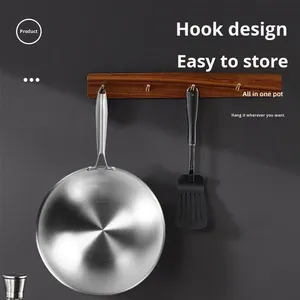 Tianxing Superior Đồ Nấu Nướng 30-36Cm Không Dính <span class=keywords><strong>Pan</strong></span> 304 Thép Không Gỉ Sâu <span class=keywords><strong>Frying</strong></span> <span class=keywords><strong>Pan</strong></span> Chảo Với Glass Nắp Cho Nhà Sử Dụng - Product Image 3