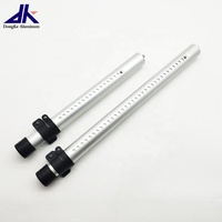 Chine usine télescopique pôle aluminium Tube outil d'extension Portable rapide rabattable jambe de Table d'extension avec bouton à ressort