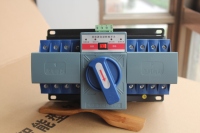 Saklar Transfer Otomatis Daya Ganda ATS, Fase Tunggal 220V 400V AC 63A 2P 3P 4P