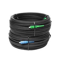 Kabel Patch Cord Serat Optik G657A untuk FTTH Outdoor, Jumper SC/UPC SC/APC DHX
