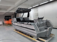 Bateau de pêche en aluminium Gospel 6,25 m Easy Craft, yacht de luxe, bateau à cabine pour la navigation de plaisance