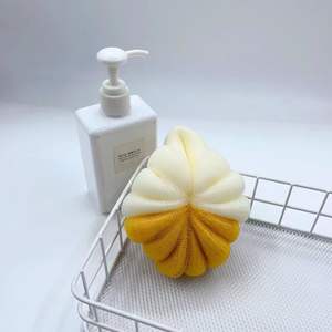 Tortuga ducha baño flor buena calidad cuerpo exfoliante colorido lavado bola baño esponja - Product Image 5