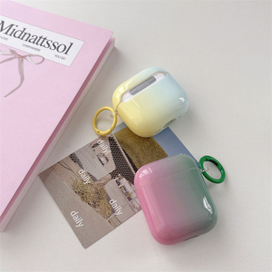 Funda Brillante con Degradado de Color para Auriculares Apple Airpods 2 3 4 Pro 2 3, Cubierta para Auriculares Inalámbricos - Product Image 5