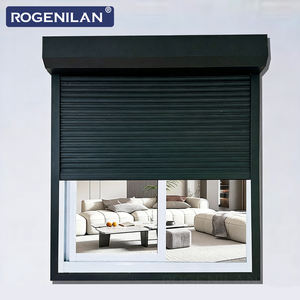 ROGENILAN Volets roulants résidentiels anti-ouragan en aluminium, fenêtres à enroulement électriques avec télécommande - Product Image 2