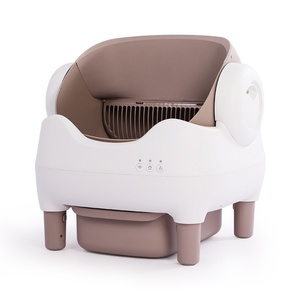 Caja de Arena Inteligente para Gatos, Material ABS, Totalmente Automática, Estilo Abierto, Extra Grande, Limpieza Automática - Product Image 5