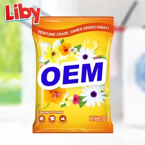 Liby detergente seco sabão em pó matérias-primas detergente en polvo um granel ingredientes soltos preço a granel sabão por atacado