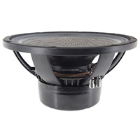 Speaker Bass Neo 12 Inch, 600W RMS, Voice Coil 4 Inch, Woofer Neodymium Serat Karbon 50hz untuk Audio Line Array, 12100-011