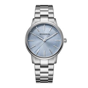 Reloj de Pulsera de Cuarzo de Acero Inoxidable con Logotipo Personalizado de Fábrica, Reloj de Lujo para Mujer, Retro, 36 mm, Resistente al Agua, con Esfera Texturizada - Product Image 2