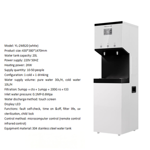 Distributore Istantaneo di <span class=keywords><strong>Acqua</strong></span> Fredda e Purificata per Uso Domestico, Adatto per Piccoli Uffici con 5-30 Persone - Product Image 2