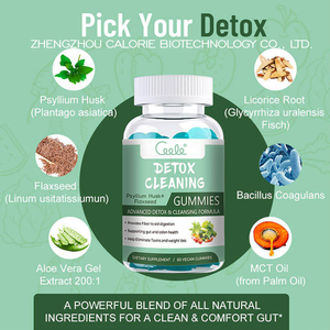 Gummies Détox Nettoyantes Véganes à Base de Plantes Naturelles – Soutient les Soins Intestinaux et le Bien-être Corporel à Long Terme – Approvisionnement Direct Usine - Product Image 2
