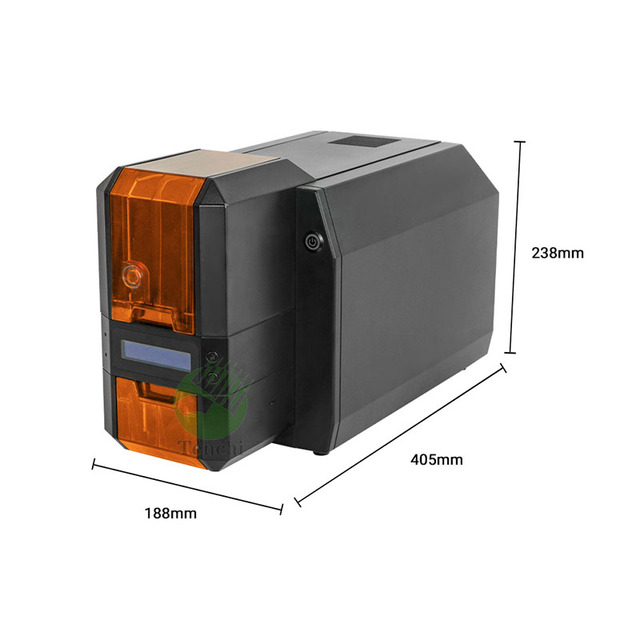 Color ID Card Printer Customized New Products MS-CH22 Thermal Transfer Printer USB Interface