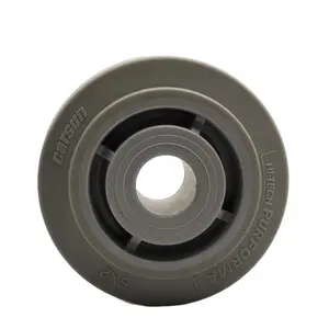 CARSUN Industrial Caster Wheel Manufacturer 5 Inch Grey TPR Wheel 125mm Thermoplastic Rubber Wheel