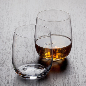 Crystal Highball <strong>Glass</strong> Whiskey <strong>Glass</strong> Stemless Wine <strong>Glass</strong> Cup BarTumbler Clear Whiskey <strong>Glasses</strong> Set Suitable for Bar <strong>Party</strong> Use - Product Image 2