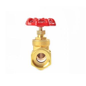 Nước sử dụng vật liệu tùy chỉnh kích thước c46500 1/2 "PN16 PN20 pn25 NPT BSP chủ đề Gunmetal đồng thau Đồng Van cổng loạt - Product Image 4