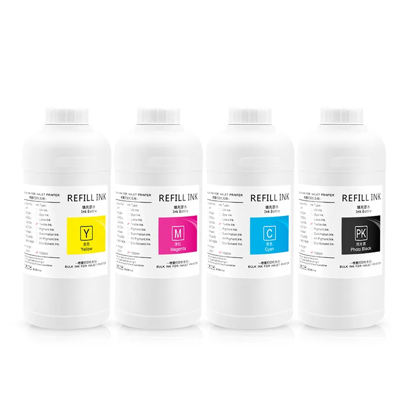 Ocbestjet-tinta de pigmento Universal para impresora Epson Inkjet, 1000ML por botella, 4900 4910