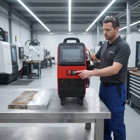 Machine de nettoyage au laser à fibre pulsée portative et économique 100W 200W 300W 500W pour l'élimination industrielle de la rouille