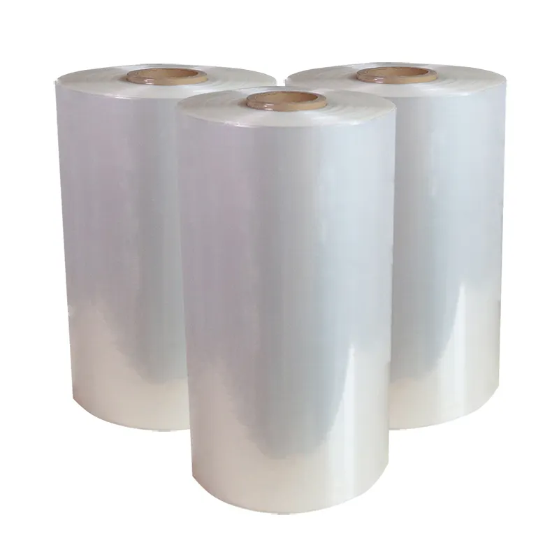 Heat sensitive POF PVC shrink film Blow Molding soft package stretch film wrap plastic shrinking film roll pack material