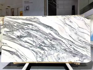 แผ่นหินอ่อน Arabescato ขัดเงาคุณภาพสูง GOLDTOP เป็นมิตรกับสิ่งแวดล้อม กันน้ำ ลายเส้นโดดเด่น เหมาะสำหรับปูพื้นภายในวิลล่าสมัยใหม่ - Product Image 4